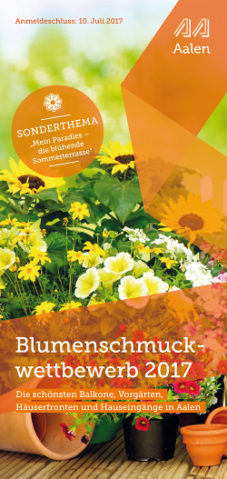 Blumenschmuckwettbewerb 2017 Blumenschmuckwettbewerb 2017